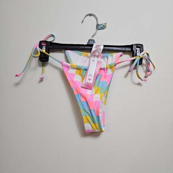 Xhilaration Other - Super Cheeky Xhilaration NWT Swim Bottoms Multi color tie side